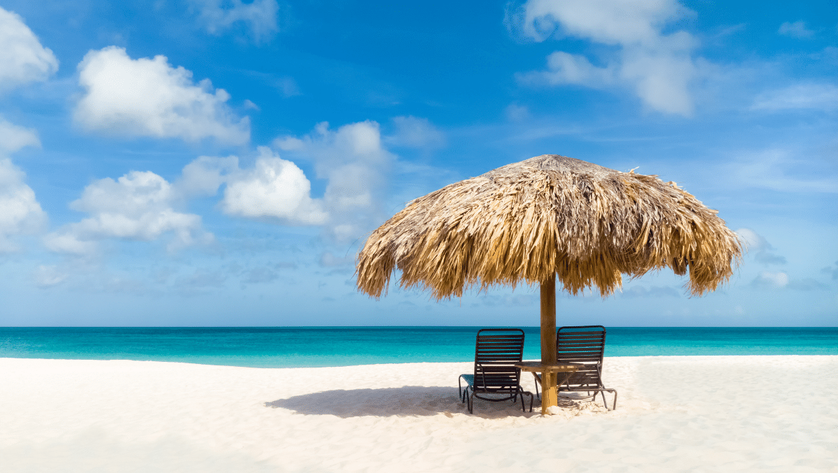 foto praia aruba