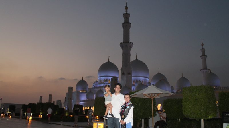 Abu Dhabi mesquita